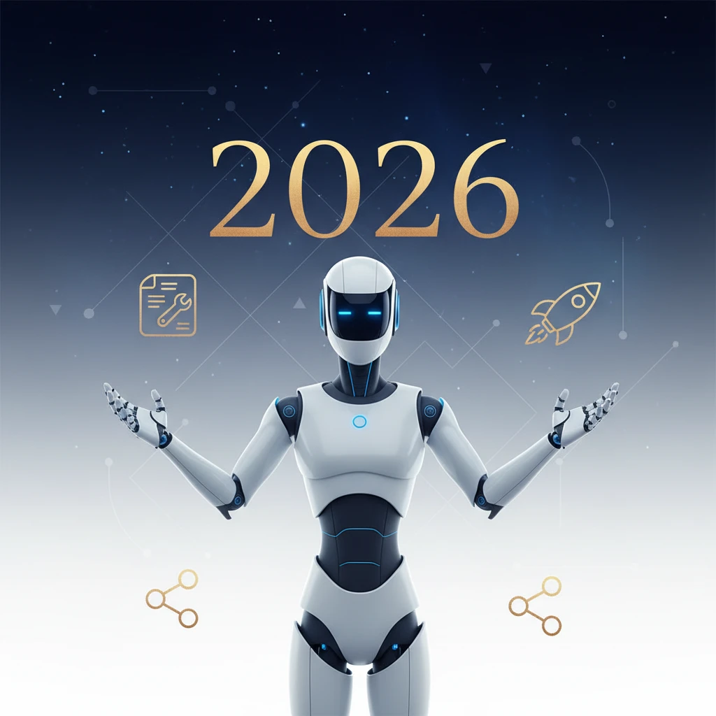 Happy New Year 2026: Build 🏗️ Ship 🚢 Share 🚀