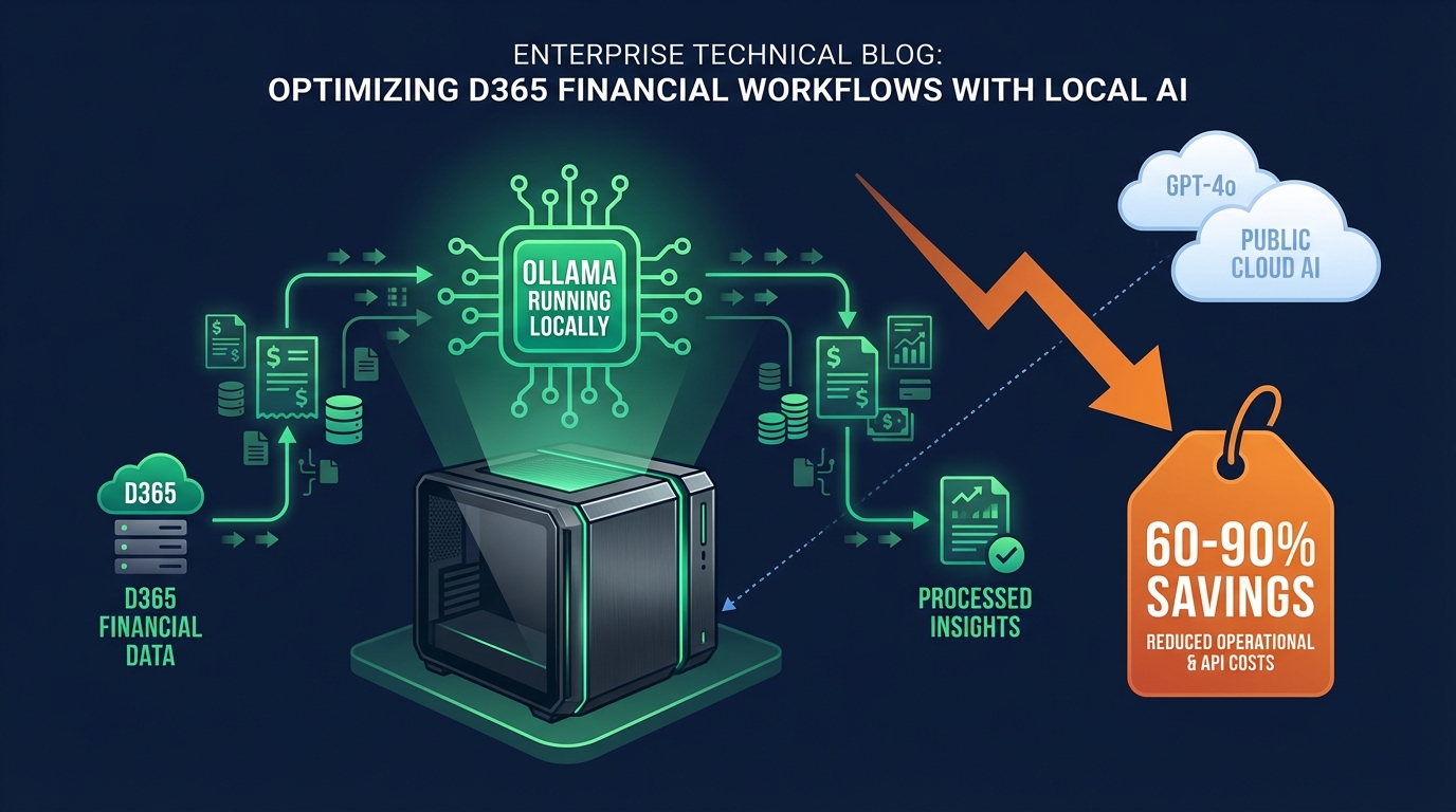 Running Your Own D365 AI Assistant with Ollama: A Cost-Effectiveness Analysis