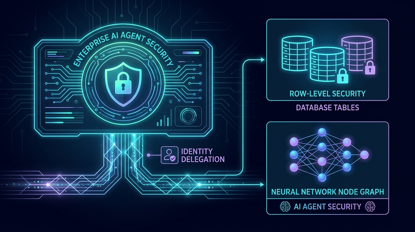 The ERP Copilot Security Dilemma: Dynamic Row-Level Security and Identity Delegation in LLMs